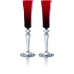 MILLE NUITS RED FLUTISSIMO SET OF TWO Height - 11.4 in
Capacity - 5.7 oz
